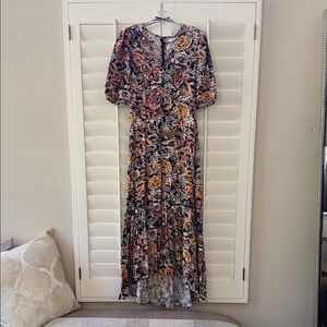Tinsel Multicolor Floral Maxi Dress